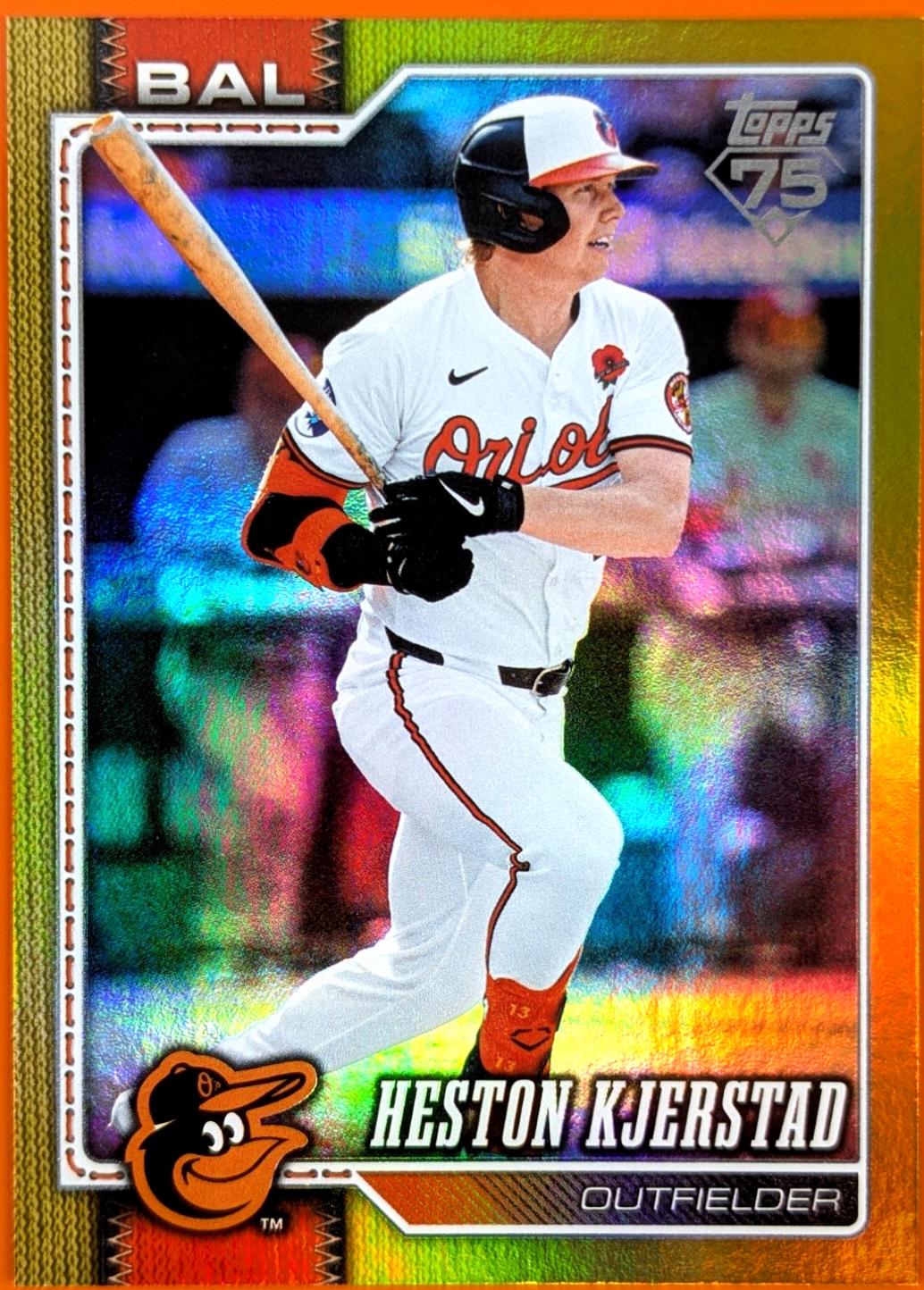 Heston Kjerstad [Gold Diamante Foil] #523