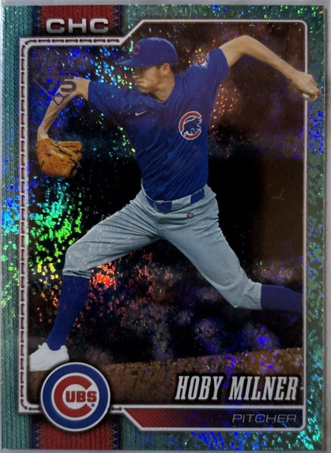 Hoby Milner [Holo Foil Aqua] #616