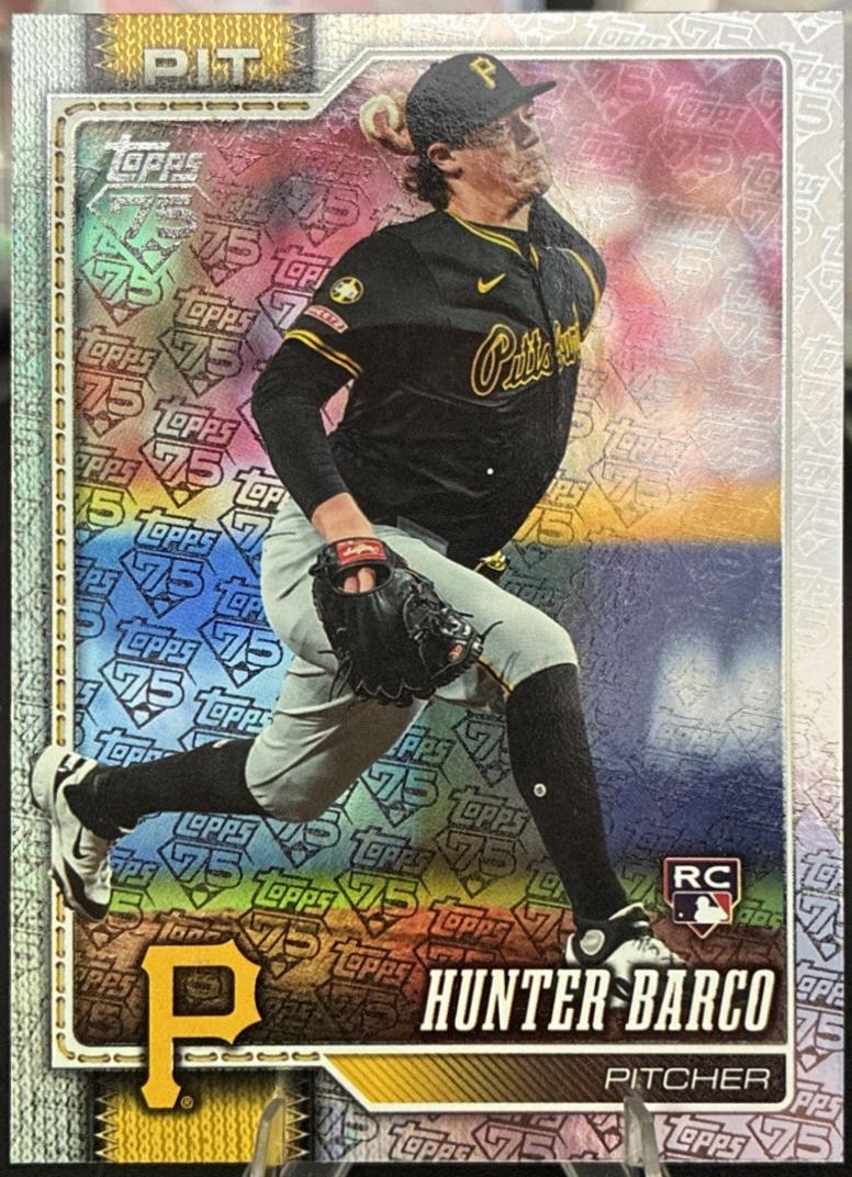 Hunter Barco [75 Years of Topps] #398