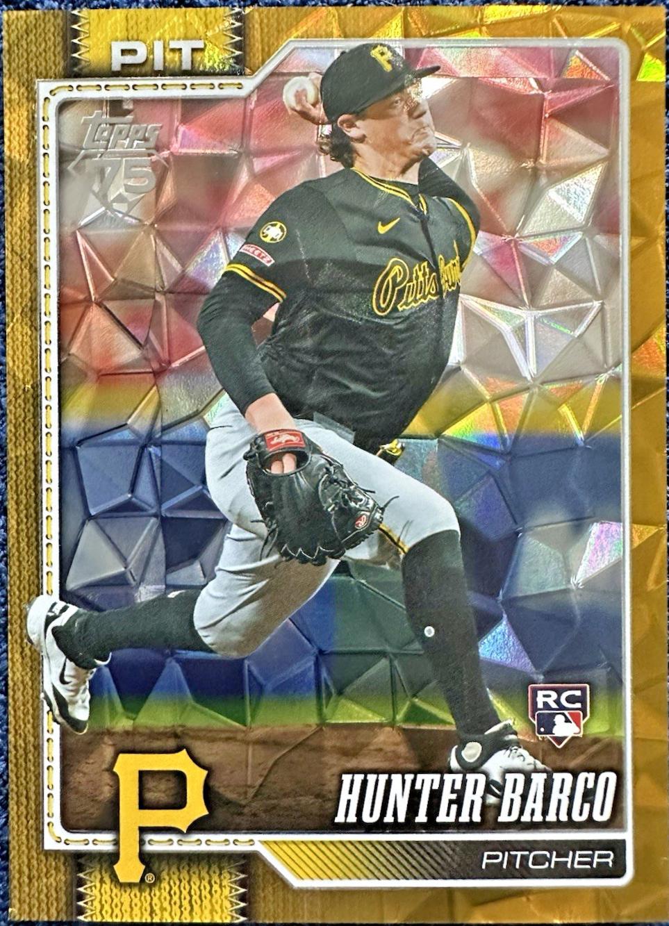 Hunter Barco [Gold Diamante Foil] #398