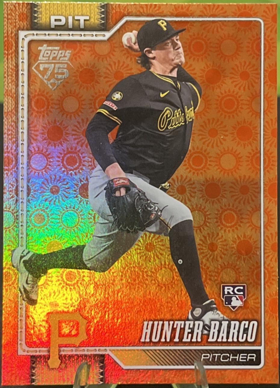 Hunter Barco [Orange Big Apple Foil Variation] #398