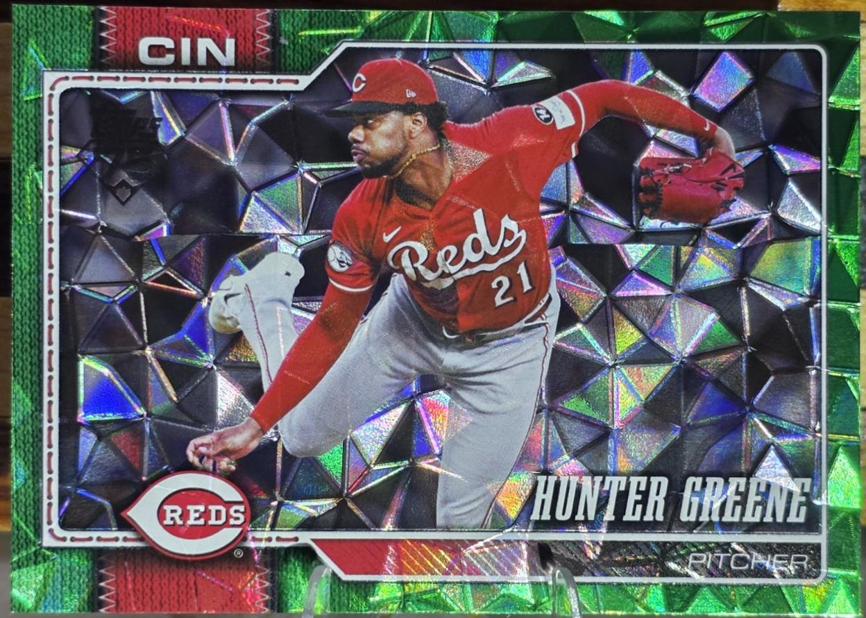 Hunter Greene [Holo Foil Green] #382