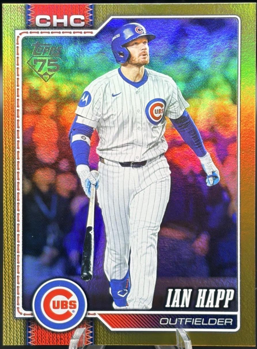 Ian Happ [Gold Diamante Foil] #585