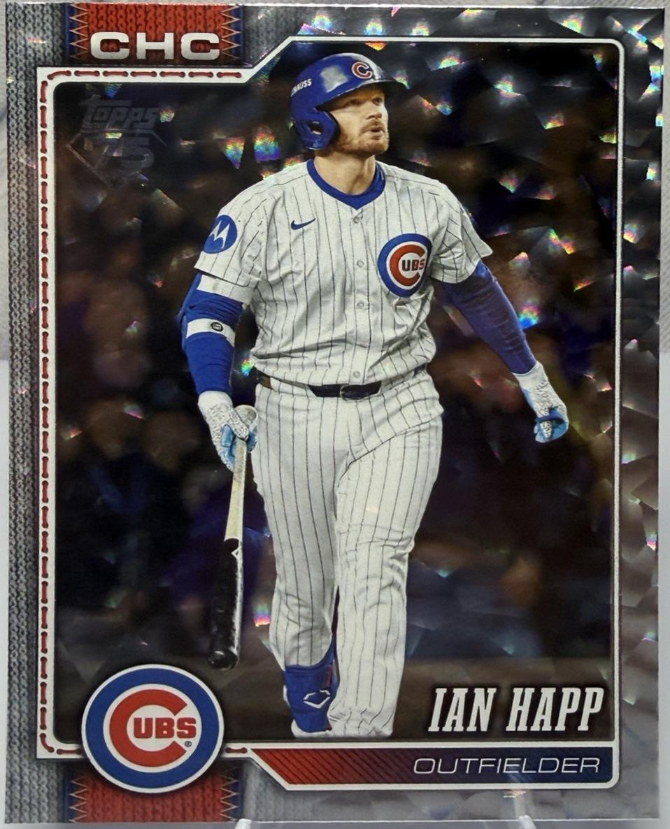 Ian Happ [Silver Crackle Foil] #585