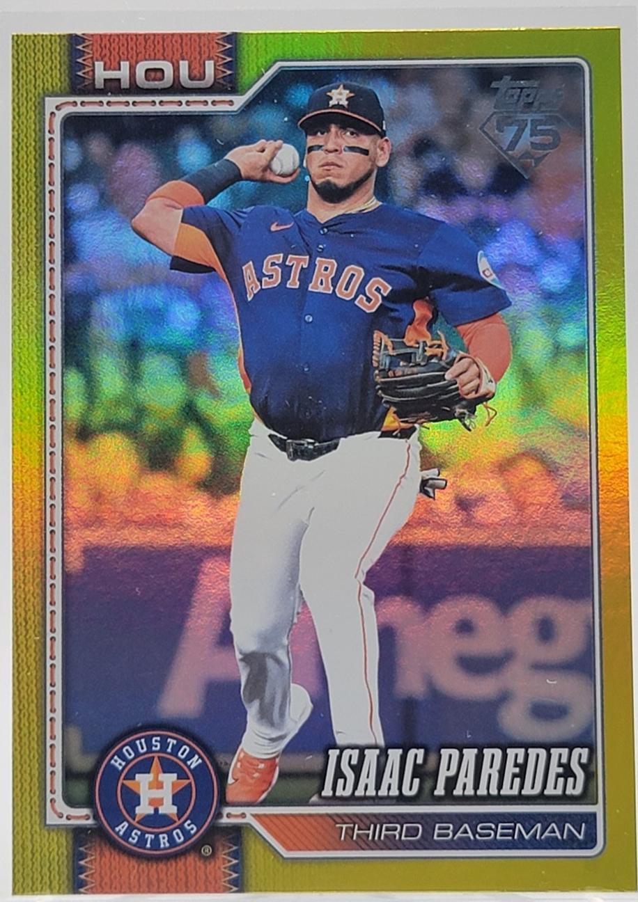 Isaac Paredes [Holo Foil Yellow] #366