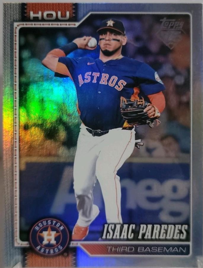 Isaac Paredes [Rainbow Foil] #366