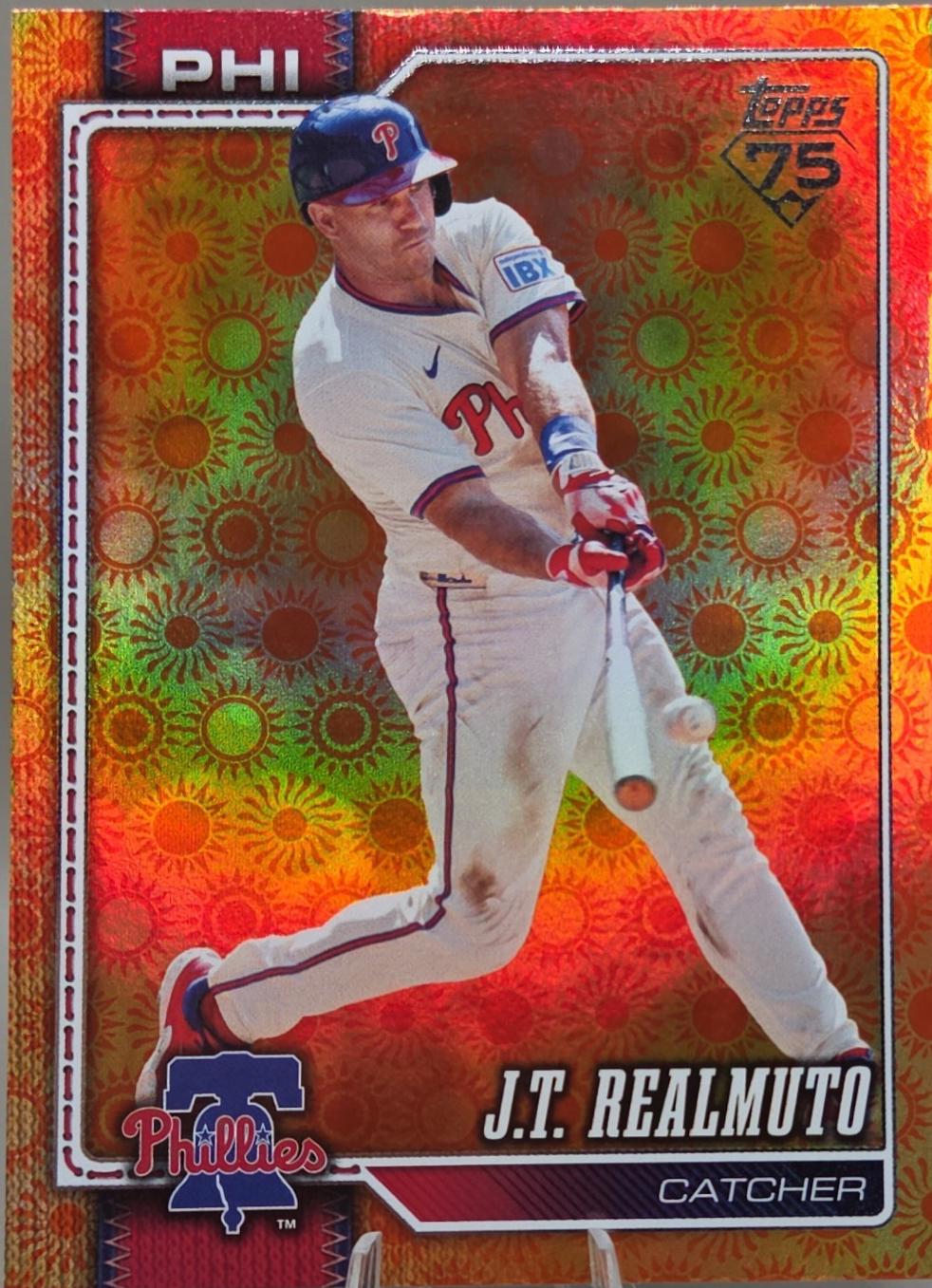 J.T. Realmuto [Fireworks Holiday Variation] #363