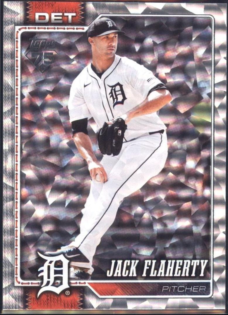 Jack Flaherty [Silver Crackle Foil] #658