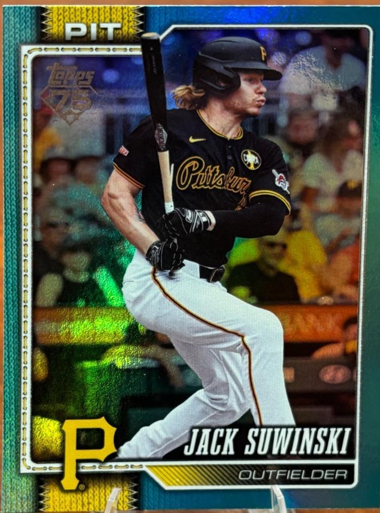Jack Suwinski [Holo Foil Aqua] #655