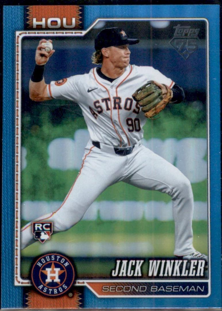 Jack Winkler [Blue Rainbow Foil] #598