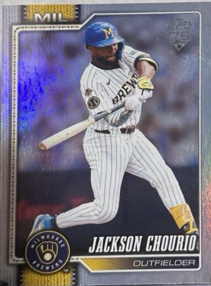 Jackson Chourio [Rainbow Foil] #448