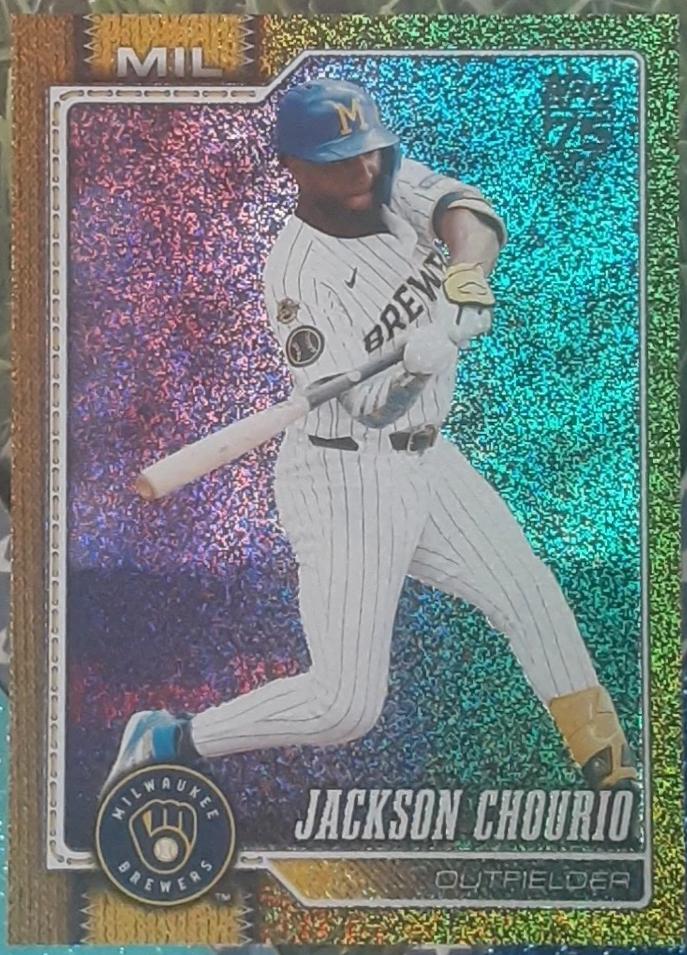 Jackson Chourio [Sandglitter Gold] #448