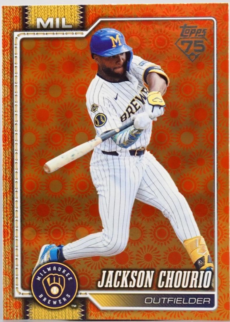 Jackson Chourio [Sandglitter Orange] #448