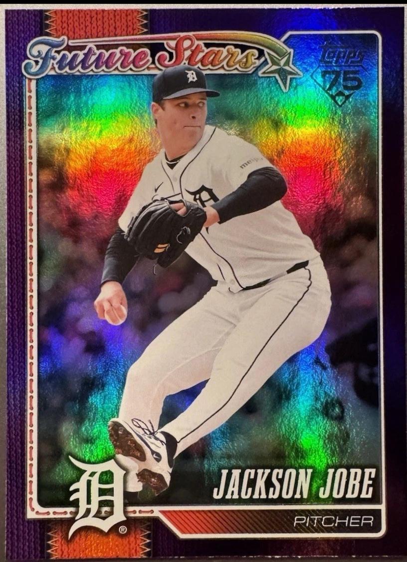 Jackson Jobe [Purple Rainbow Foil] #532