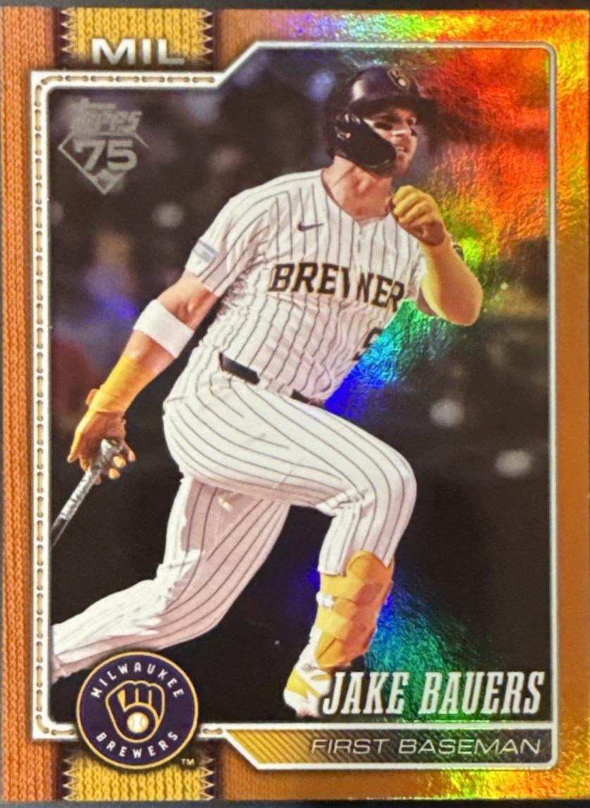 Jake Bauers [Orange Diamante Foil] #604