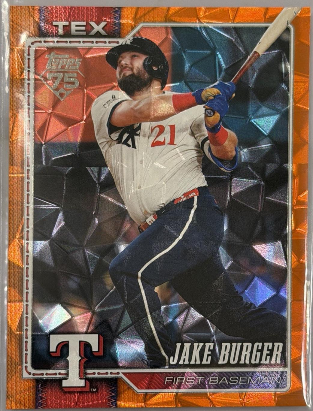 Jake Burger [Orange Diamante Foil] #451