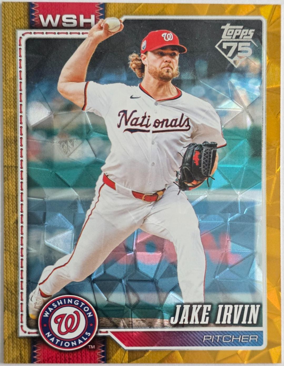 Jake Irvin [Gold Diamante Foil] #487