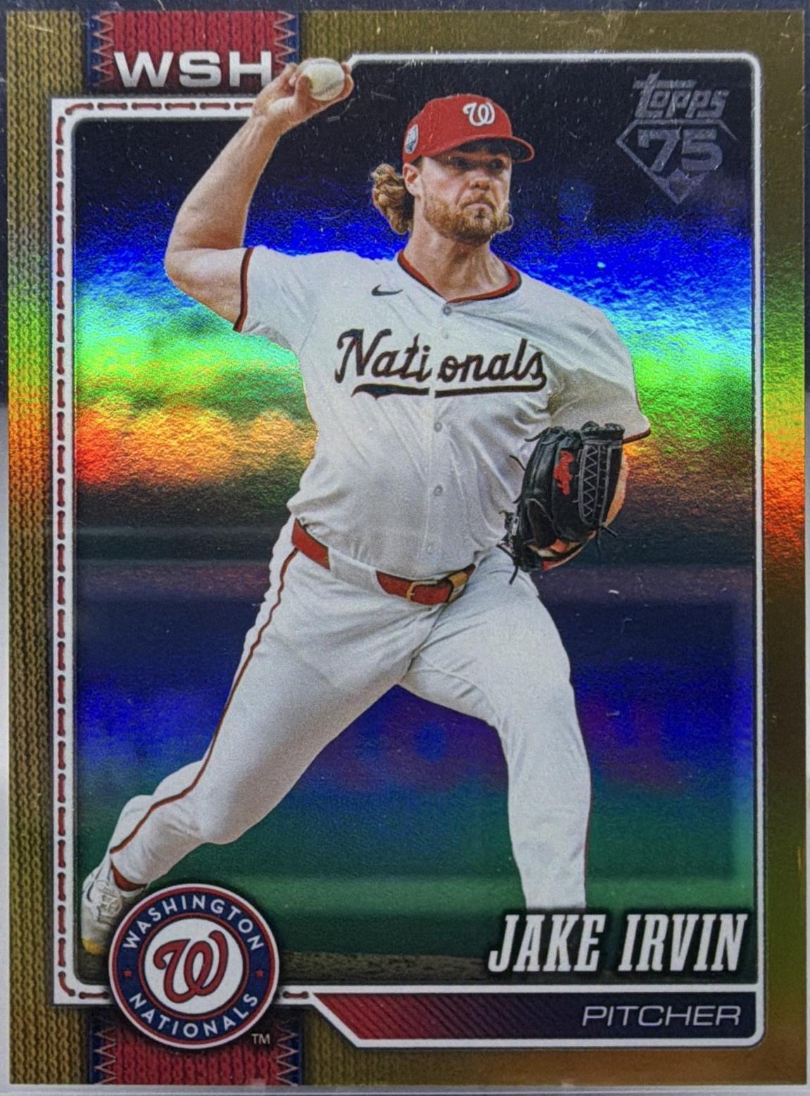 Jake Irvin [Sandglitter Gold] #487
