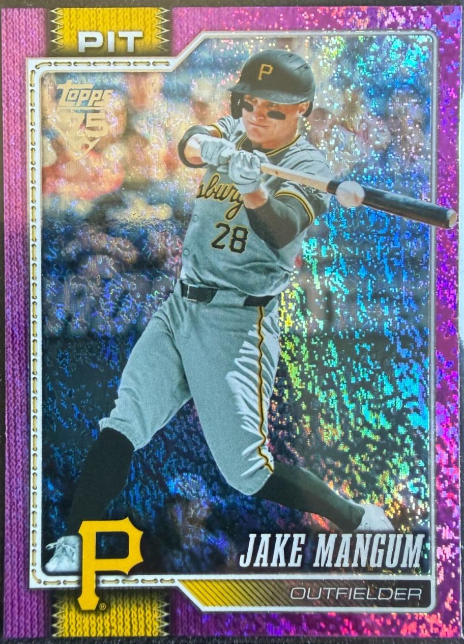 Jake Mangum [Holo Foil Pink] #485