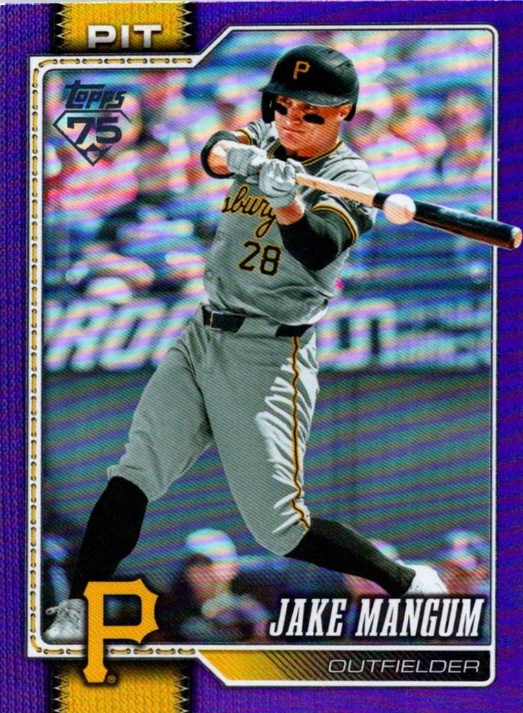 Jake Mangum [Holo Foil Purple] #485