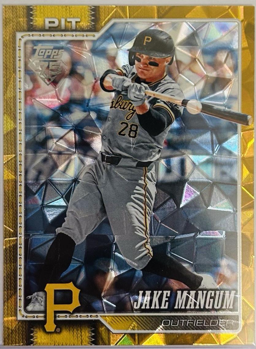 Jake Mangum [Sandglitter Gold] #485