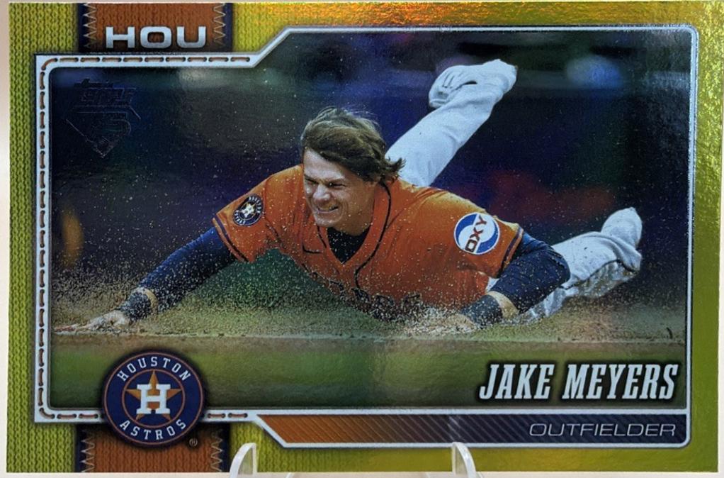 Jake Meyers [Yellow Rainbow Foil] #575