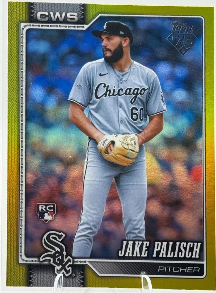 Jake Palisch [Yellow Rainbow Foil] #494