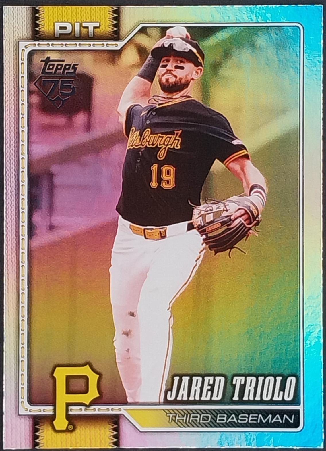 Jared Triolo [Rainbow Foil] #528