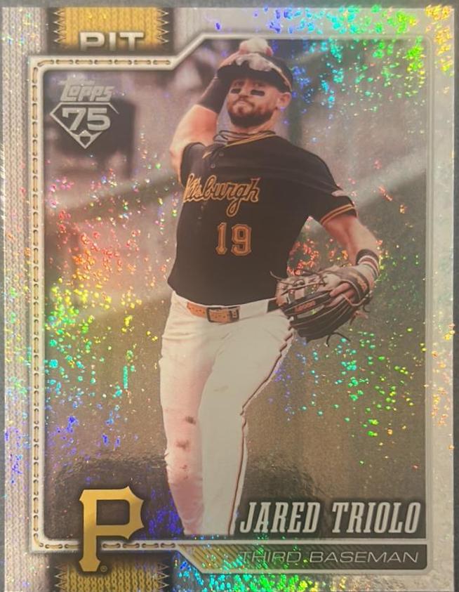 Jared Triolo [Silver Crackle Foil] #528