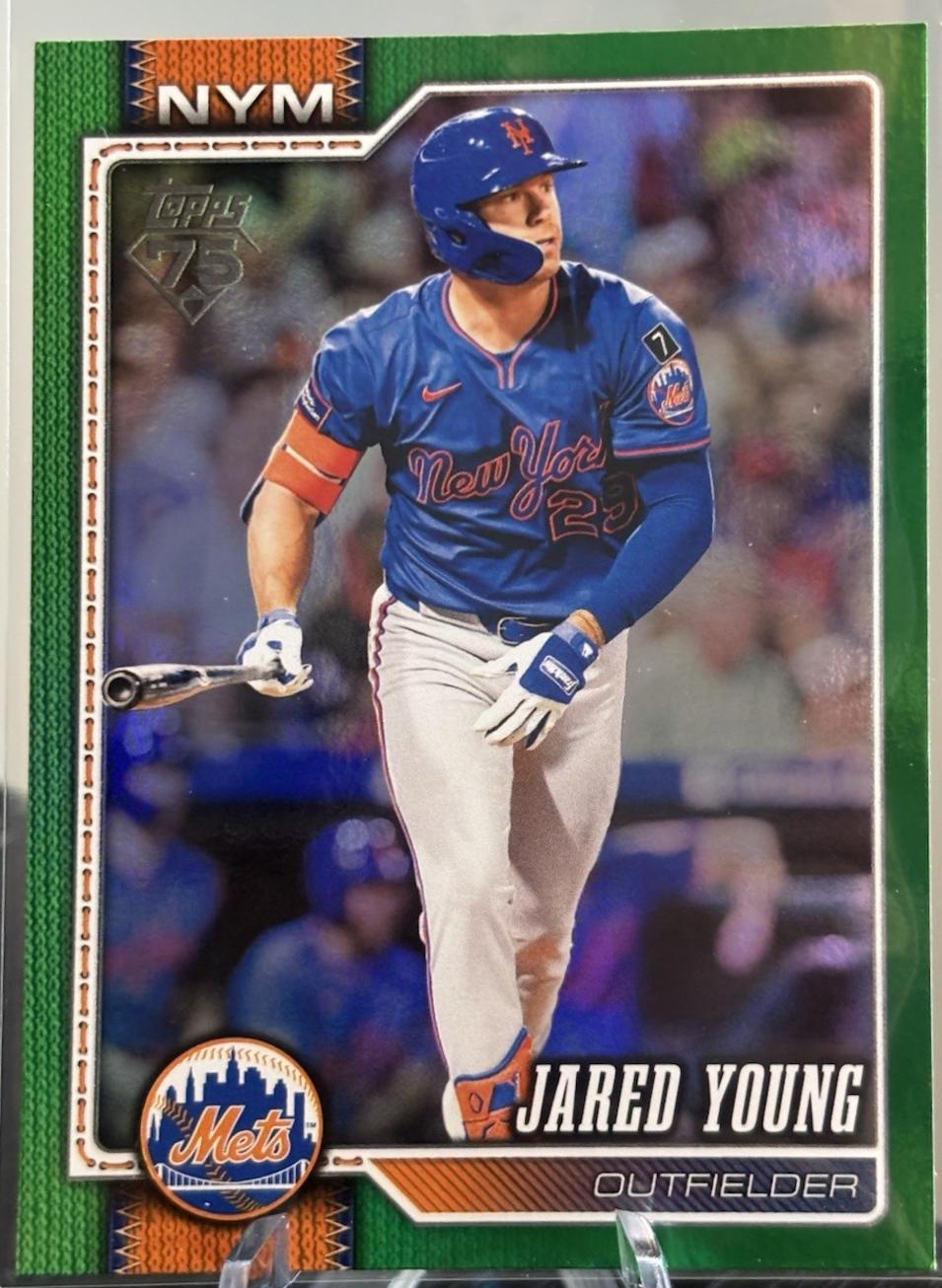 Jared Young [Green Rainbow Foil] #699