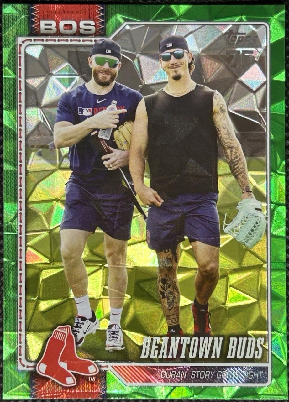 Jarren Duran [Holo Foil Green] #576