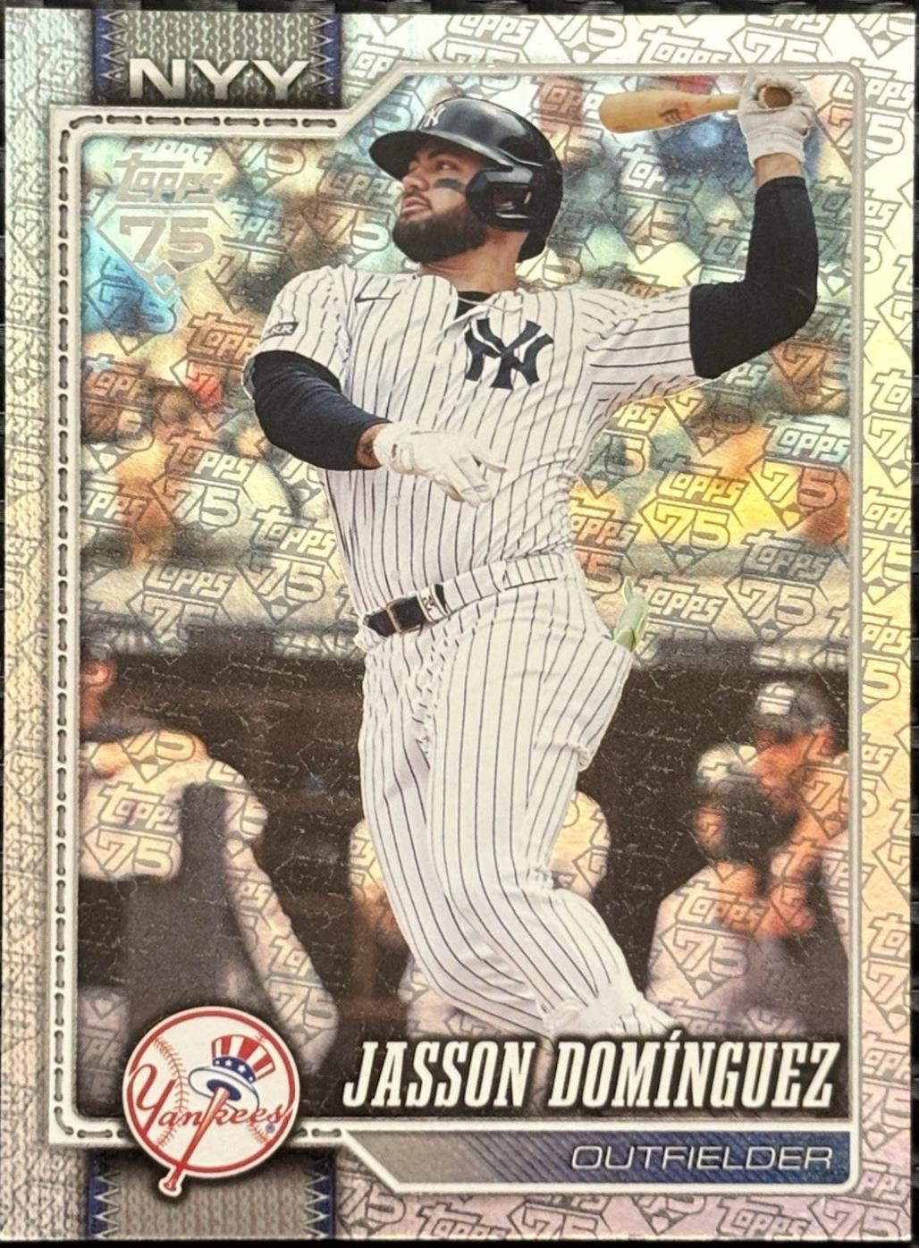 Jasson Dominguez [75 Years of Topps] #533