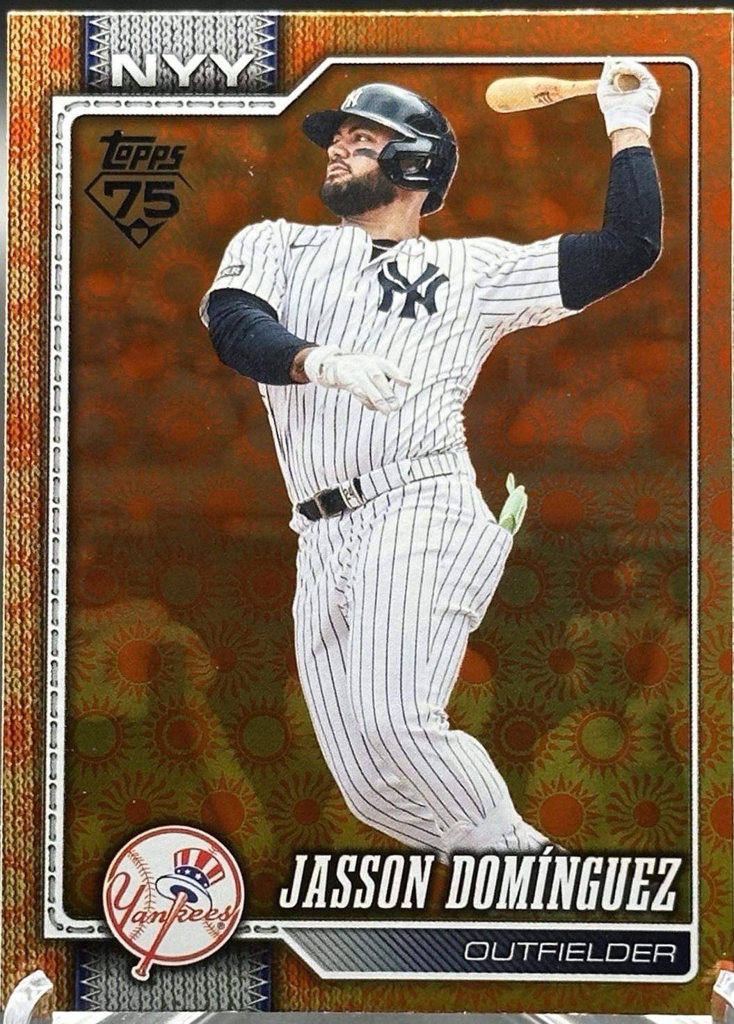 Jasson Dominguez [Orange Diamante Foil] #533