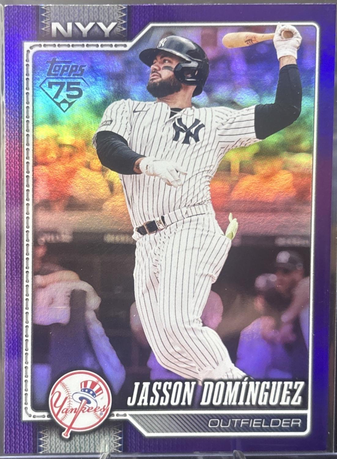 Jasson Dominguez [Purple Rainbow Foil] #533