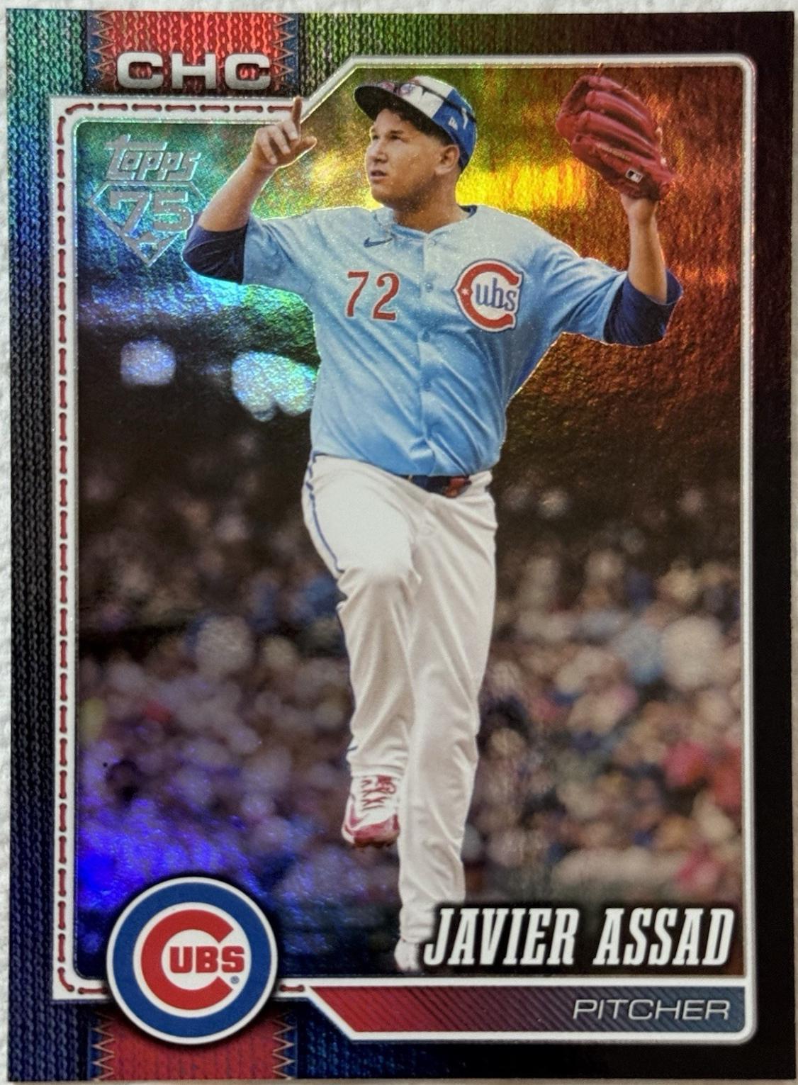 Javier Assad [Black Diamante Foil] #535