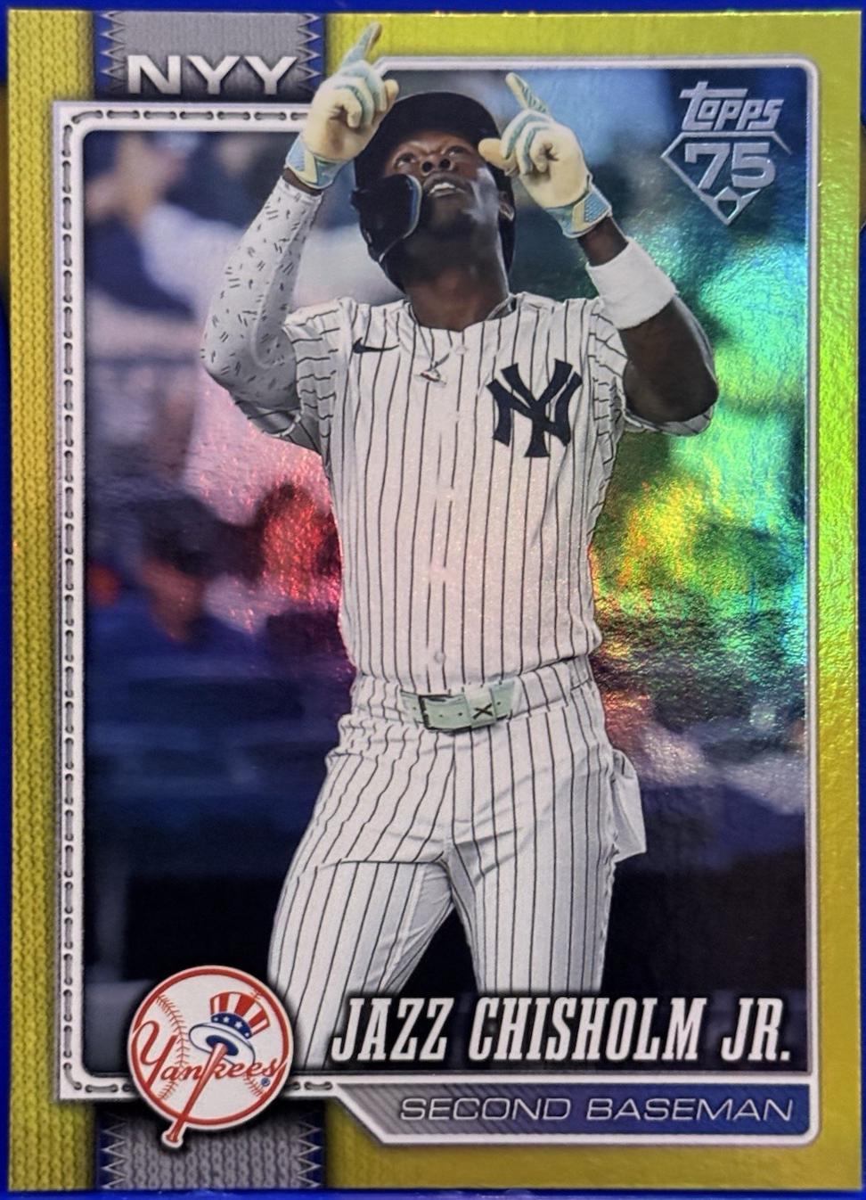 Jazz Chisholm Jr. [Holo Foil Yellow] #393