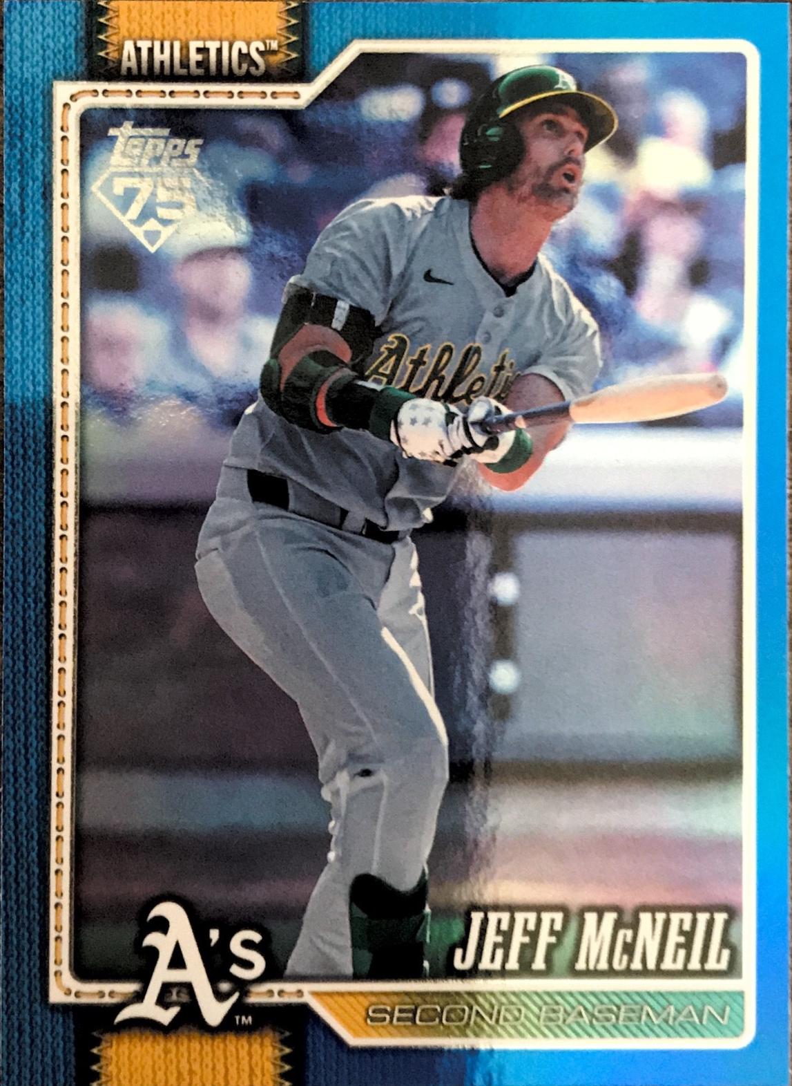 Jeff McNeil [Blue Rainbow Foil] #662