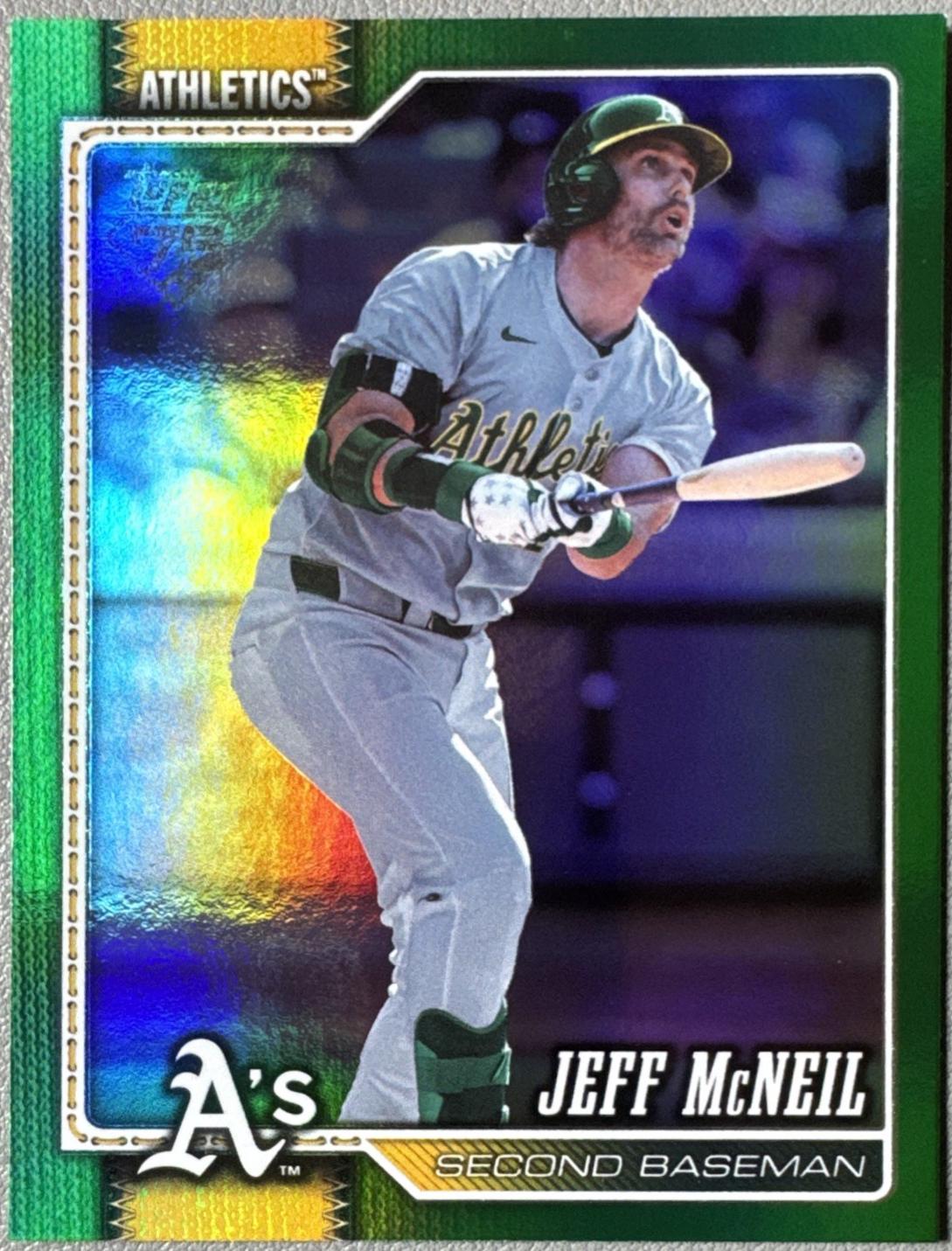 Jeff McNeil [Green Diamante Foil] #662