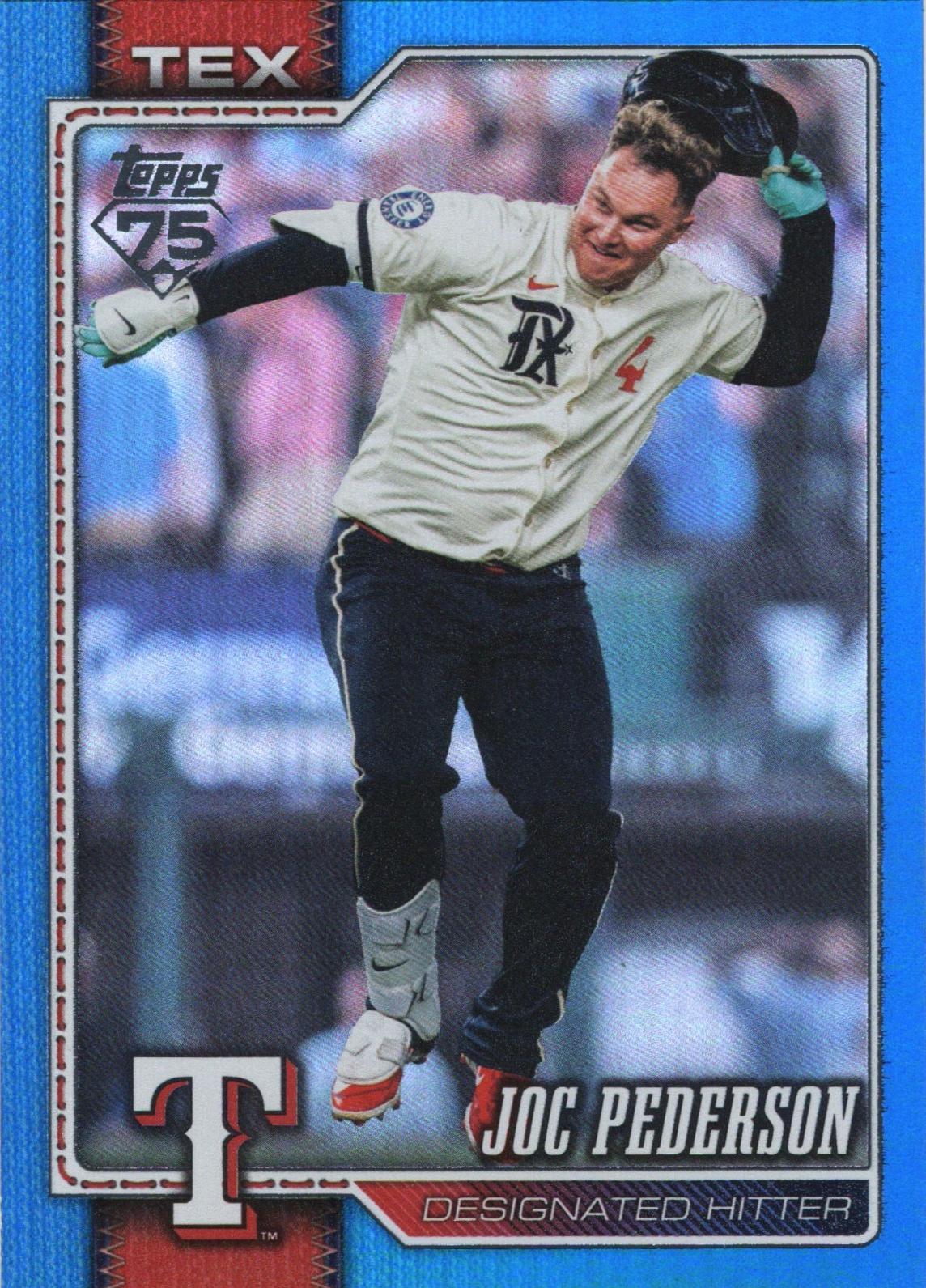 Joc Pederson [Holo Foil Blue] #592