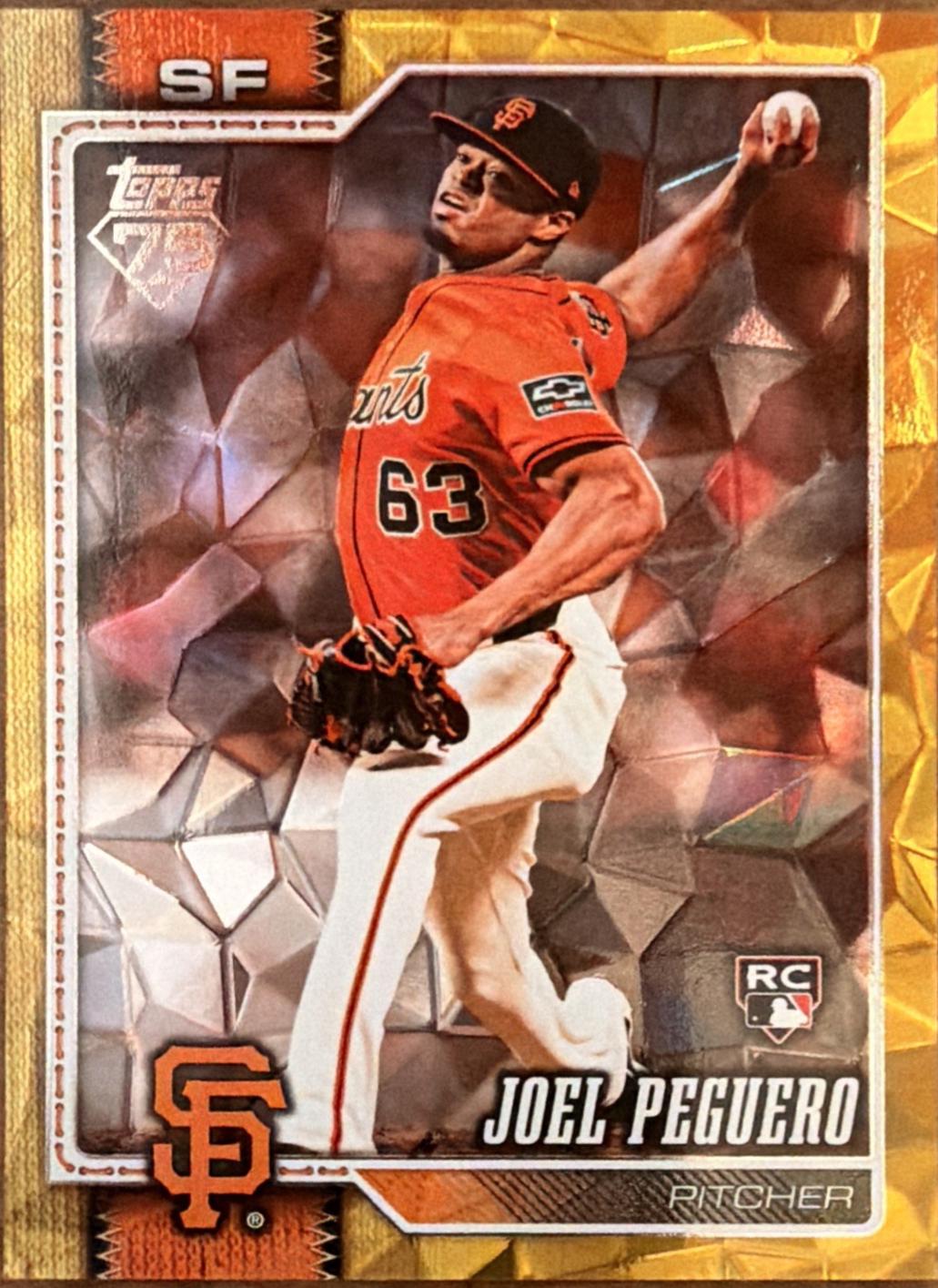 Joel Peguero [Gold Diamante Foil] #474