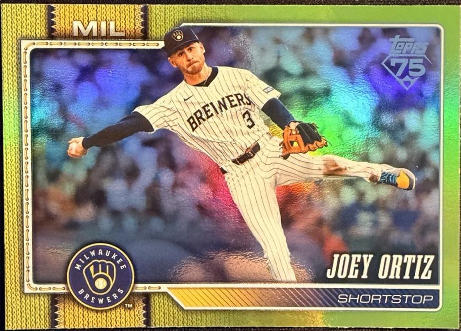 Joey Ortiz [Yellow Rainbow Foil] #542