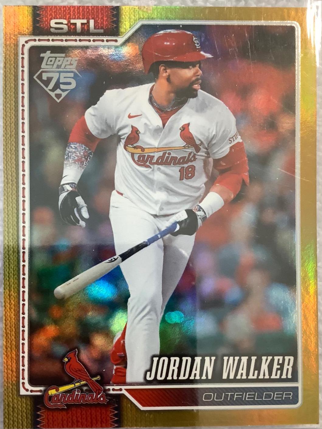 Jordan Walker [Gold Rainbow Foil] #565