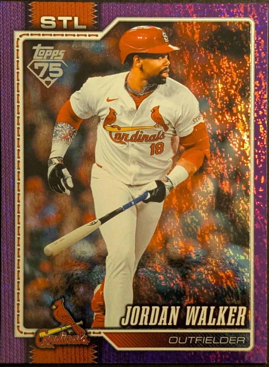 Jordan Walker [Purple Rainbow Foil] #565