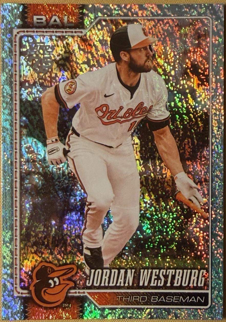 Jordan Westburg [Holo Foil Aqua] #613