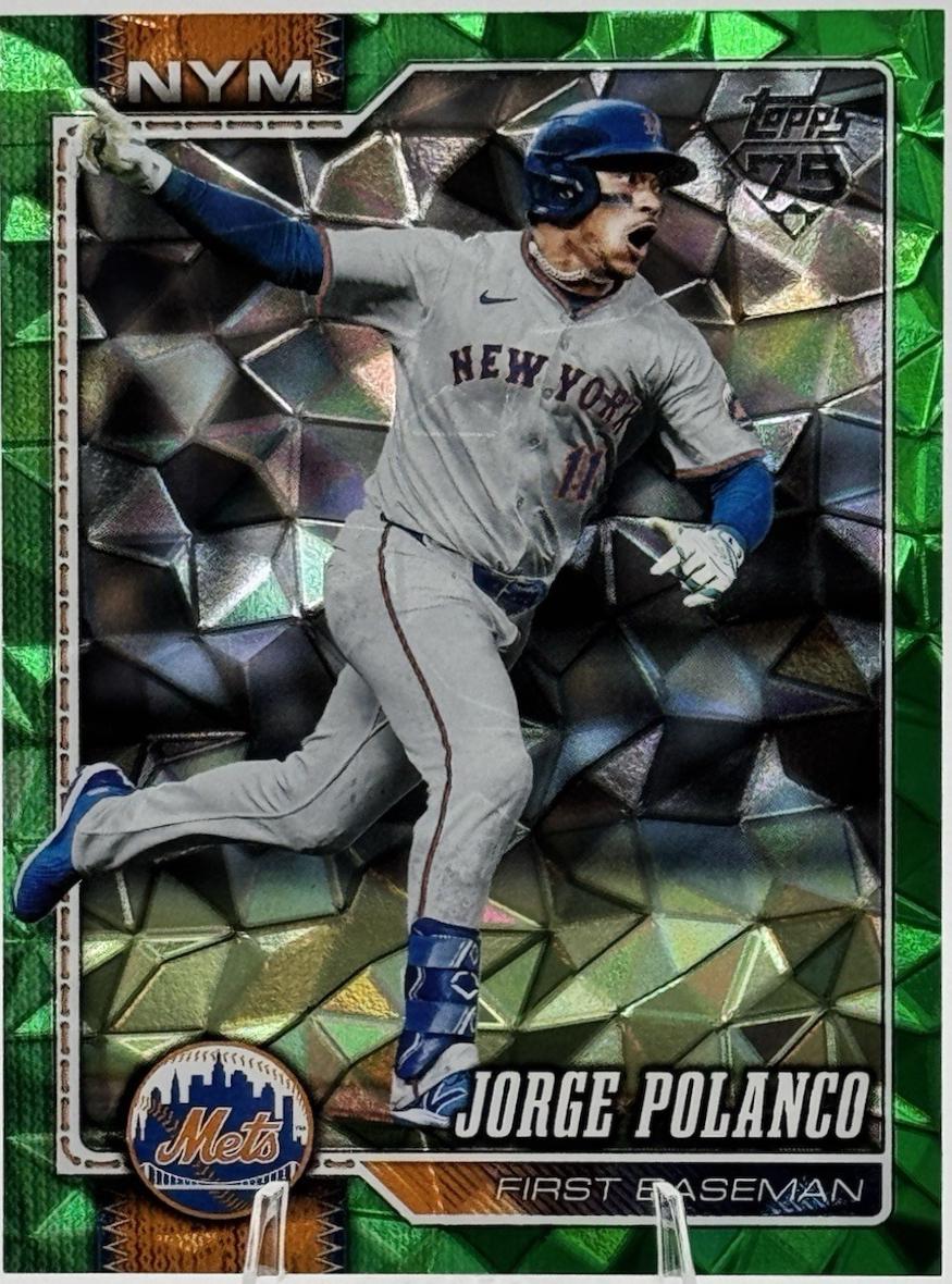 Jorge Polanco [Green Diamante Foil] #676