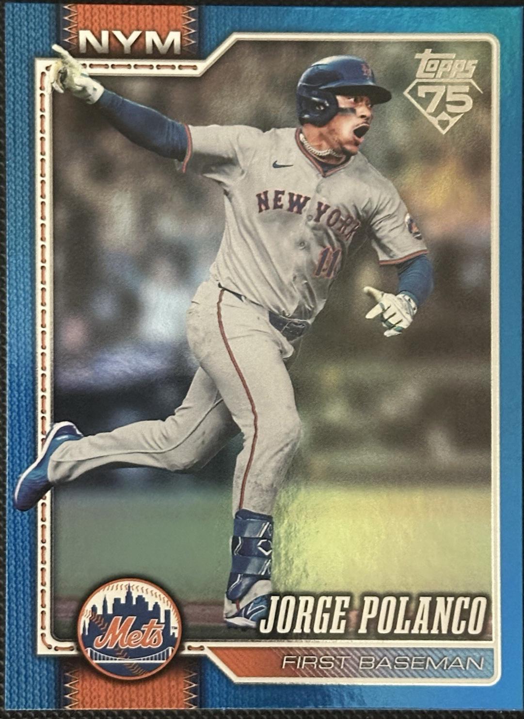 Jorge Polanco [Holo Foil Blue] #676