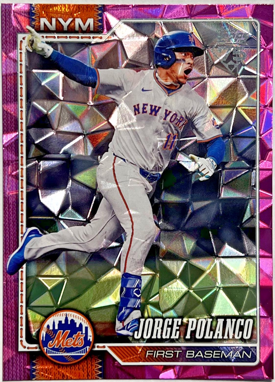 Jorge Polanco [Pink Diamante Foil] #676