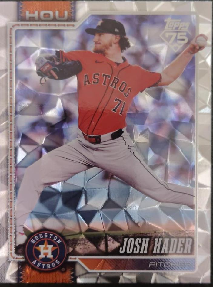 Josh Hader [Silver Crackle Foil] #454