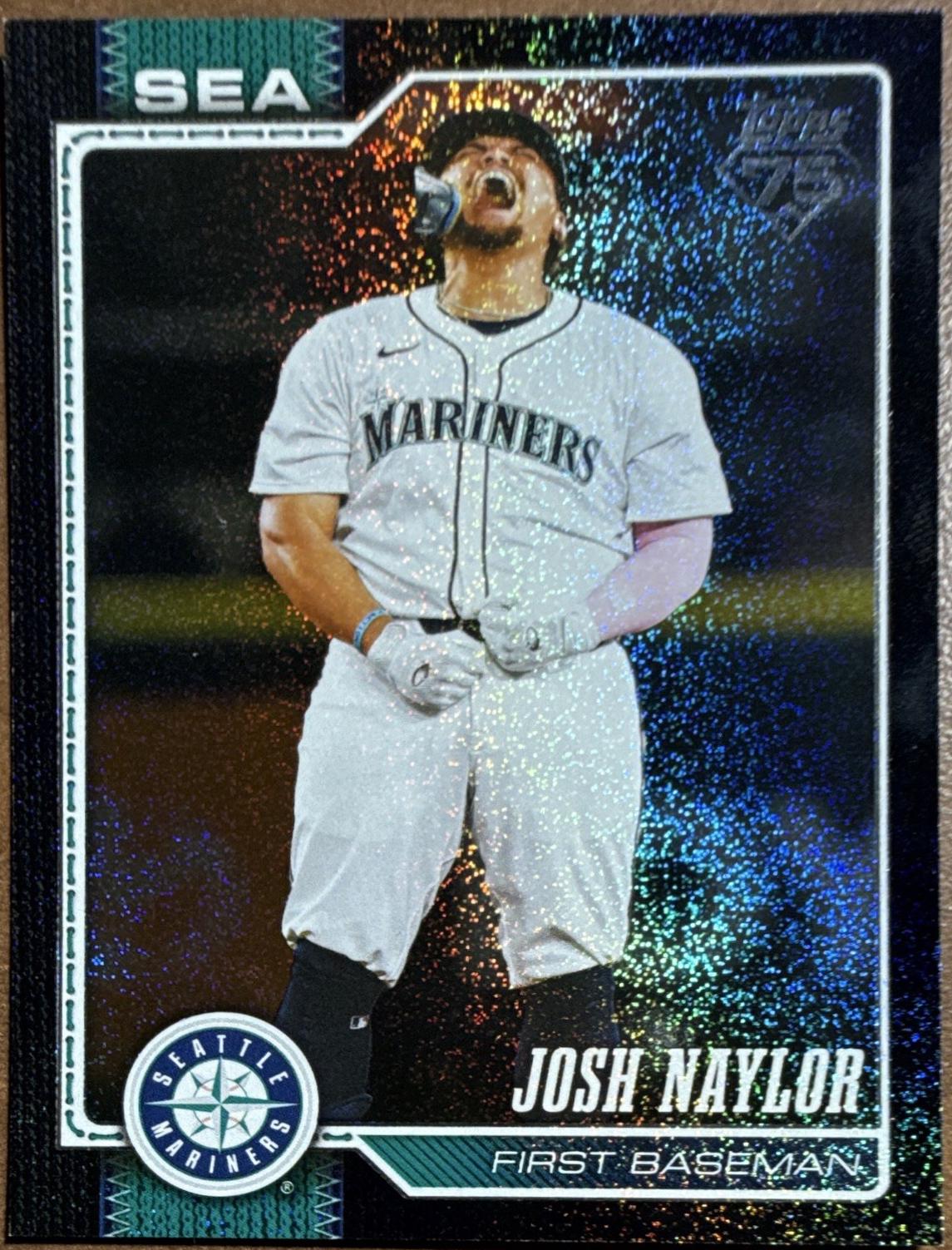 Josh Naylor [Black Rainbow Foil] #395