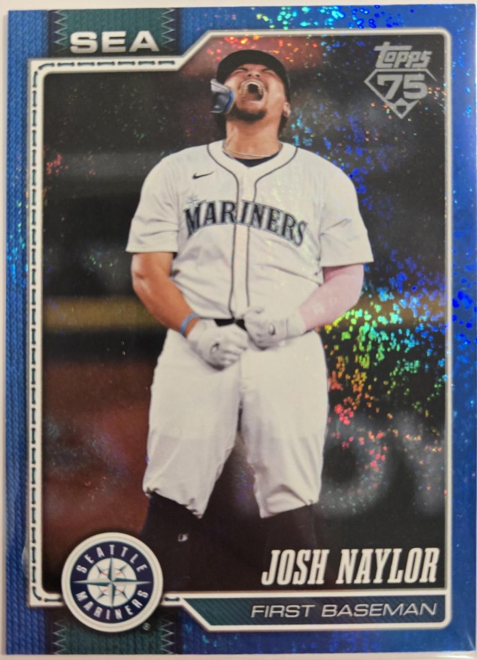Josh Naylor [Blue Rainbow Foil] #395